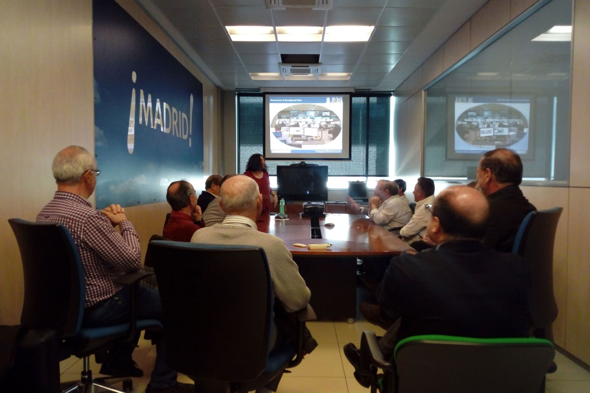 Visita al Centro de Gestión de Movilidad del Ayuntamiento de Madrid