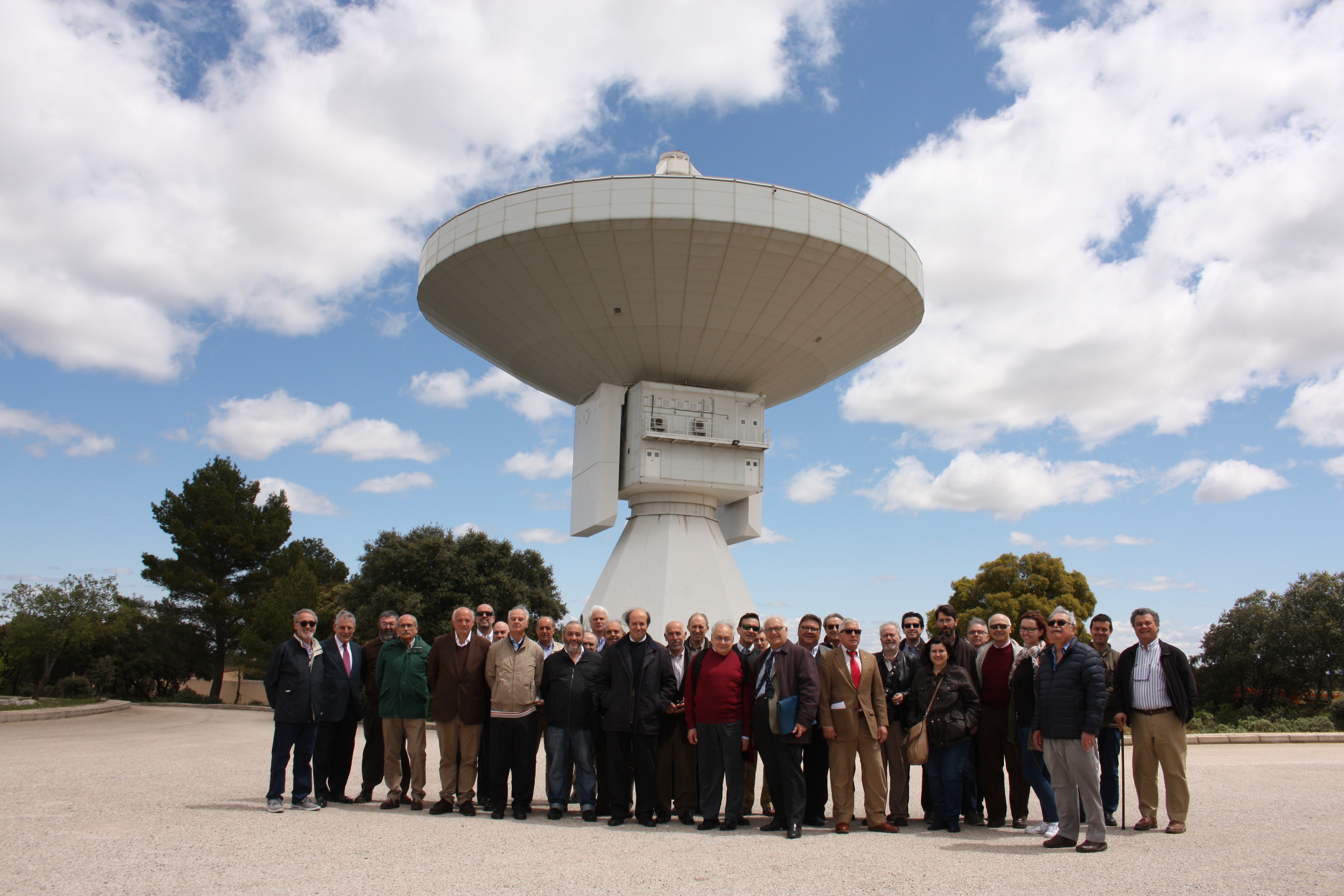 Visita al al Observatorio Astronómico de Yebes