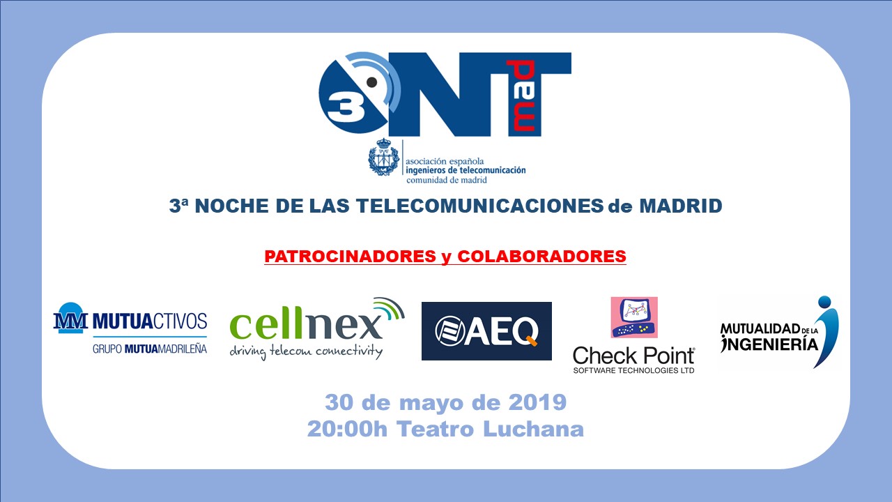 III NT - Mad - Colaboradores de nuestra Noche de las Telecomunicaciones