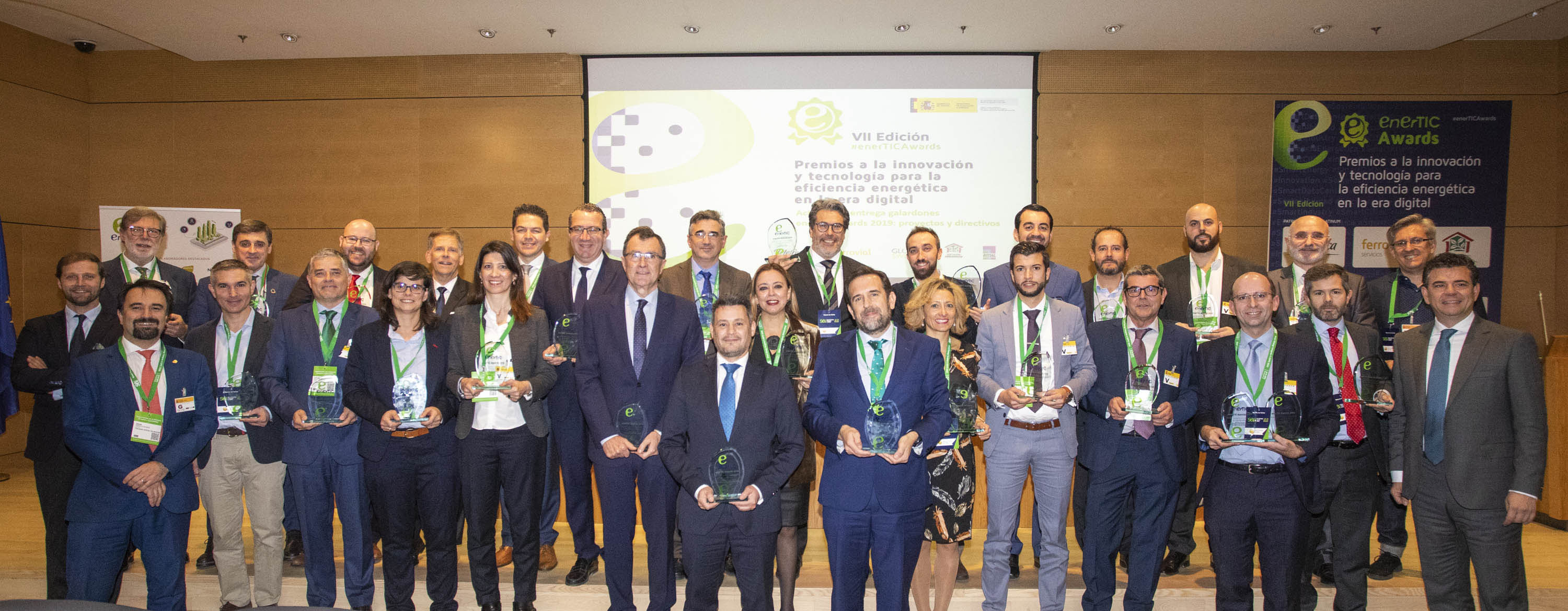 Ceremonia de Entrega enerTIC Awards 2019 - Proyectos y directivos galardonados