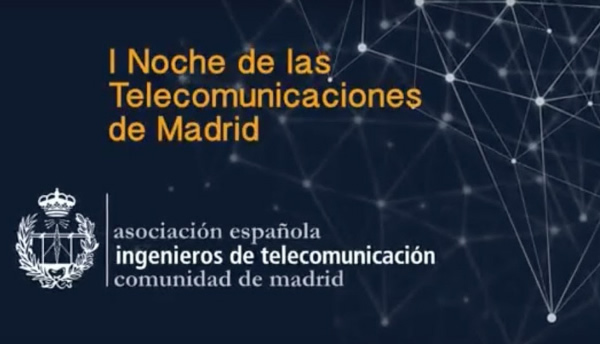 Presentación de los Premios en la I Noche de Telecomunicaciones