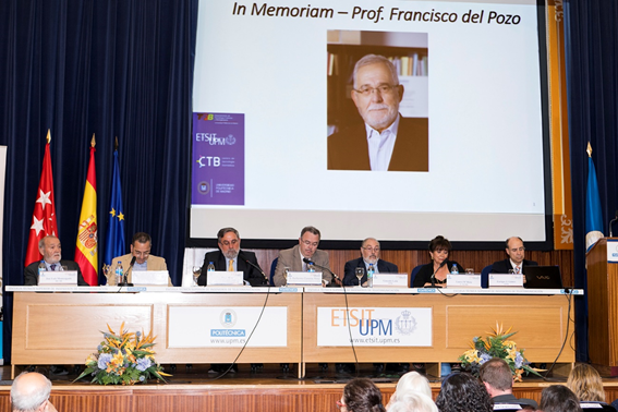 La AEITM presente en el homenaje in memoriam del profesor Francisco del Pozo