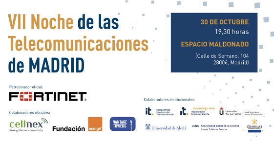 Hoy celebramos la VII Noche de las Telecomunicaciones de Madrid