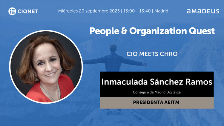 Inmaculada Sánchez Ramos participa en un encuentro de CIONET