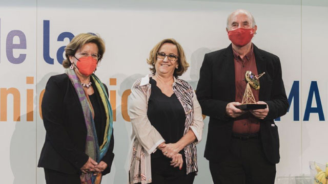 Cáritas Diocesana de Madrid recibe el Premio a la Transformación Digital de AEIT Madrid