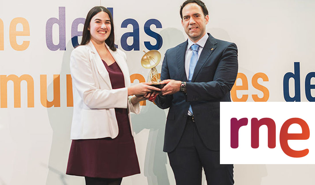 Cristina Marquez, Premio a la Innovación, en RTVE