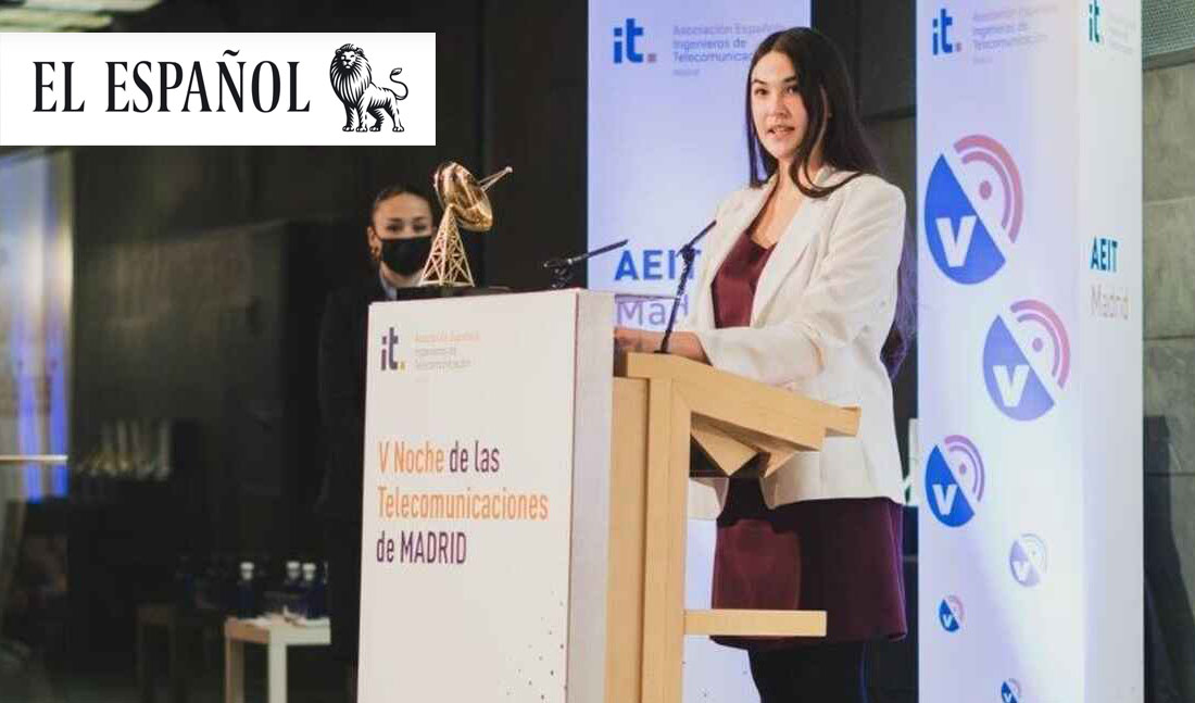 Cristina, la ingeniera de 'teleco' más innovadora según El Español